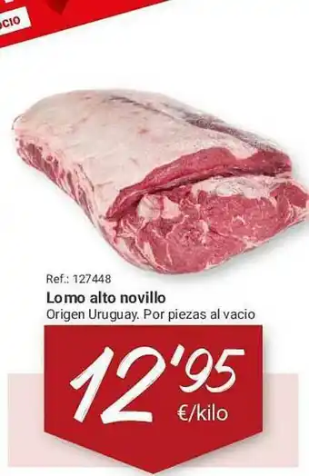 Makro Lomo Alto Novillo oferta