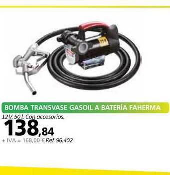 Coferdroza Bomba Transvase Gasoil A Batería Faherma oferta