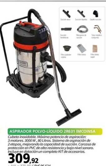 Coferdroza Aspirador Polvo Líquido 2r631 Imcoinsa oferta