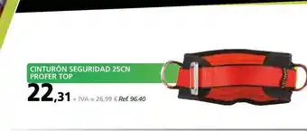 Coferdroza Cinturón Seguridad 25cn Profer Top oferta