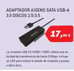 Microsshop AISENS Adaptador sata usb-a 3.0 discos 2.5/3.5 oferta