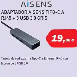 Microsshop AISENS Adaptador tipo-ca oferta