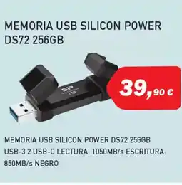 Microsshop Memoria usb silicon power ds72 256gb oferta