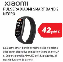 Microsshop XIAOMI Pulsera smart band 9 negro oferta