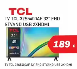 Microsshop TCL Tv 32s5400af 32" fhd stvand usb 2xhdmi oferta