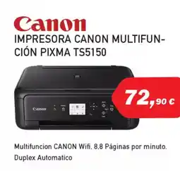 Microsshop CANON Impresora multifun- ción pixma ts5150 oferta