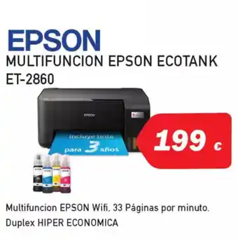 Microsshop EPSON Multifuncion epson ecotank et-2860 oferta