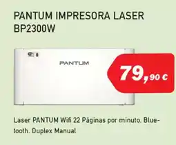 Microsshop PANTUM impresora laser bp2300w oferta