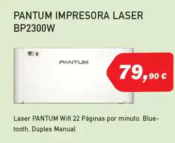 Microsshop PANTUM impresora laser bp2300w oferta