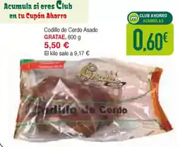 Masymas GRATAE Codillo de Cerdo Asado oferta