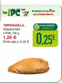 Masymas EMPANADILLA Artesana Atún o Pollo oferta