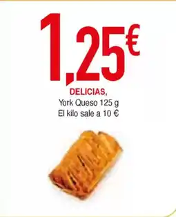 Masymas DELICIAS, York Queso oferta