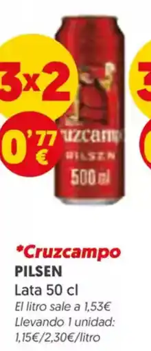 Masymas CRUZCAMPO Pilsen oferta