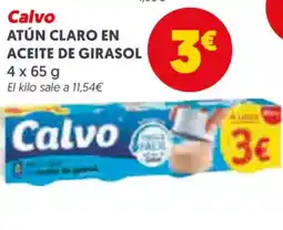 Masymas CALVO Atún claro en aceite de girasol oferta