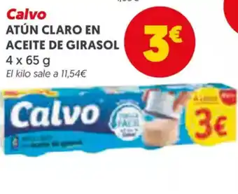 Masymas CALVO Atún claro en aceite de girasol oferta