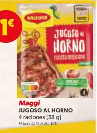 Masymas MAGGI Jugoso al horno oferta