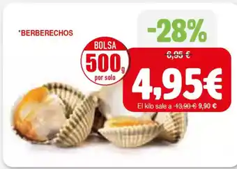 Masymas Berberechos oferta