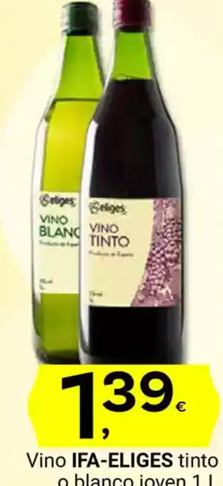 Supermercados Dani IFA-ELIGES Vino tinto o blanco joven oferta