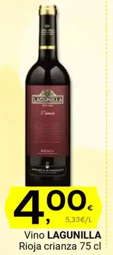 Supermercados Dani LAGUNILLA Vino rioja crianza oferta