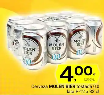 Supermercados Dani MOLEN BIER Cerveza tostada 0,0 oferta