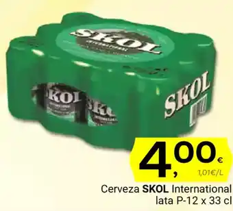 Supermercados Dani SKOL Cerveza International oferta