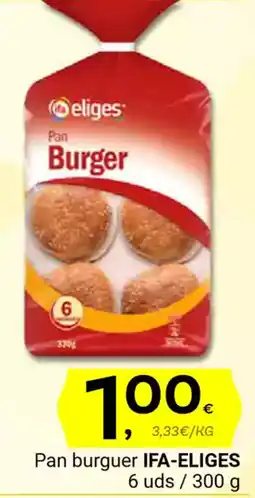 Supermercados Dani IFA-ELIGES Pan burguer oferta