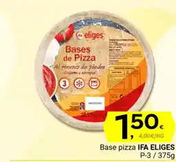 Supermercados Dani IFA ELIGES Base pizza oferta