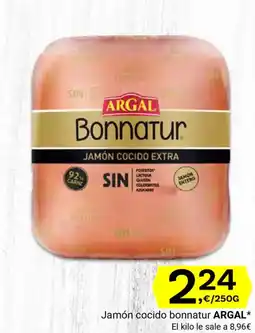 Supermercados Dani ARGAL Jamón cocido bonnatur oferta