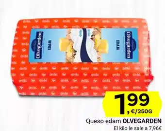 Supermercados Dani OLVEGARDEN Queso edam oferta