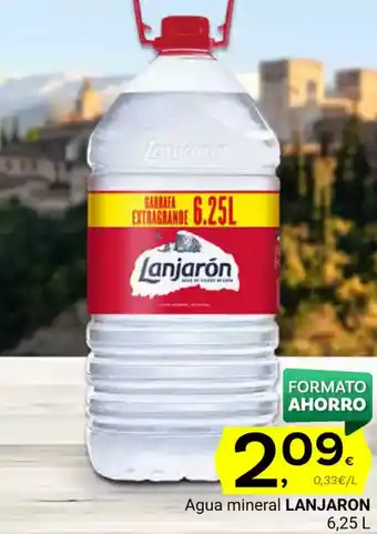 Supermercados Dani LANJARON Agua mineral oferta