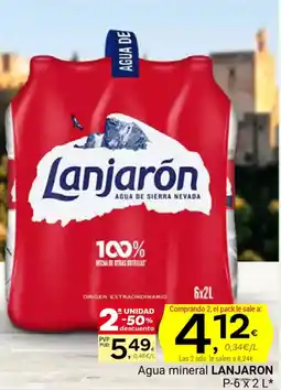 Supermercados Dani LANJARON Agua mineral oferta