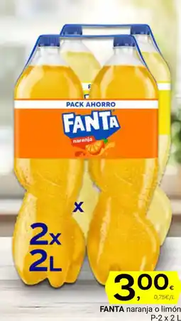 Supermercados Dani FANTA naranja o limón oferta