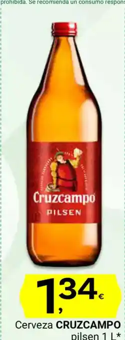 Supermercados Dani CRUZCAMPO Cerveza pilsen oferta