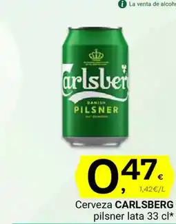 Supermercados Dani CARLSBERG Cerveza pilsner oferta