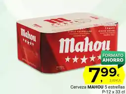 Supermercados Dani MAHOU Cerveza 5 estrellas oferta