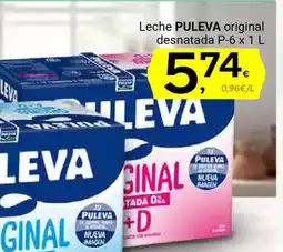 Supermercados Dani PULEVA Leche original desnatada oferta