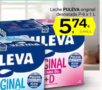 Supermercados Dani PULEVA Leche original desnatada oferta