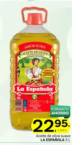 Supermercados Dani LA ESPAÑOLA Aceite de oliva suave oferta