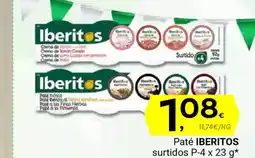 Supermercados Dani IBERITOS Paté oferta