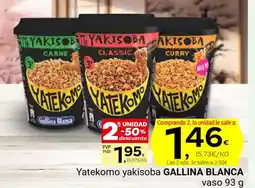 Supermercados Dani GALLINA BLANCA Yatekomo yakisoba oferta