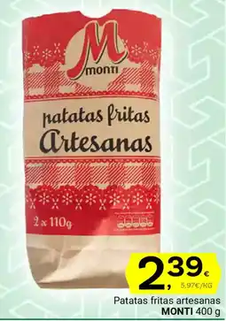 Supermercados Dani MONTI Patatas fritas artesanas oferta