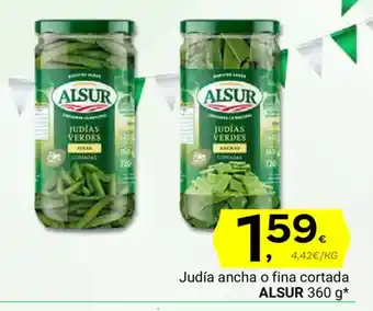 Supermercados Dani ALSUR Judía ancha o fina cortada oferta