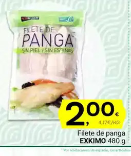 Supermercados Dani EXKIMO Filete de panga oferta