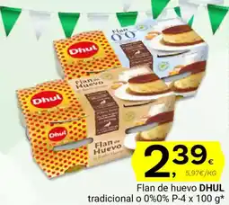 Supermercados Dani DHUL flan de huevo oferta