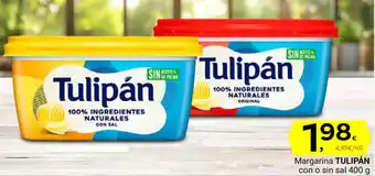 Supermercados Dani TULIPÁN Margarina con o sin sal oferta