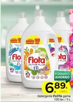 Supermercados Dani FLOTA Detergente gama oferta