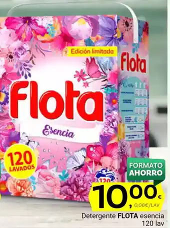 Supermercados Dani FLOTA Detergente esencia oferta