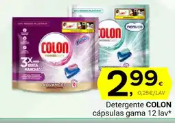 Supermercados Dani PUNTOMATIC Detergente cápsulas gama 12 lav oferta