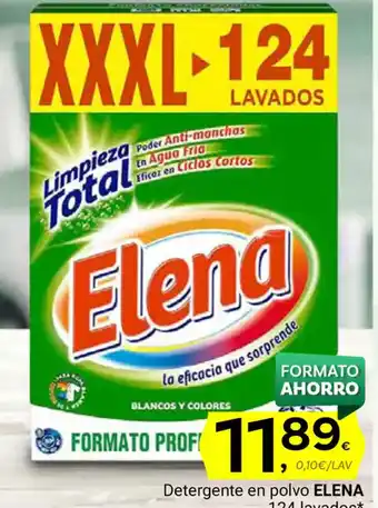 Supermercados Dani ELENA Detergente en polvo oferta