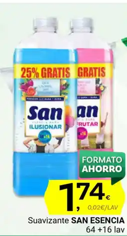 Supermercados Dani SAN ESENCIA Suavizante oferta